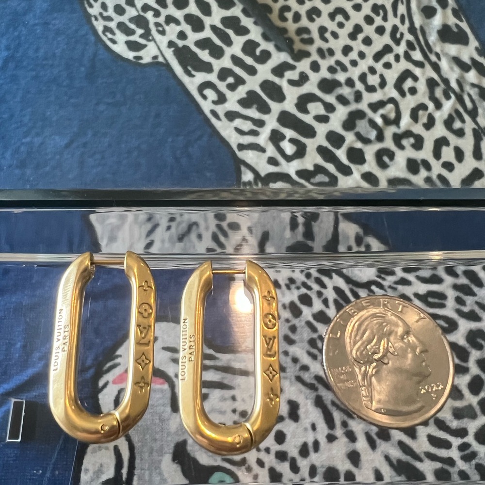 Louis Vuitton earrings - no box